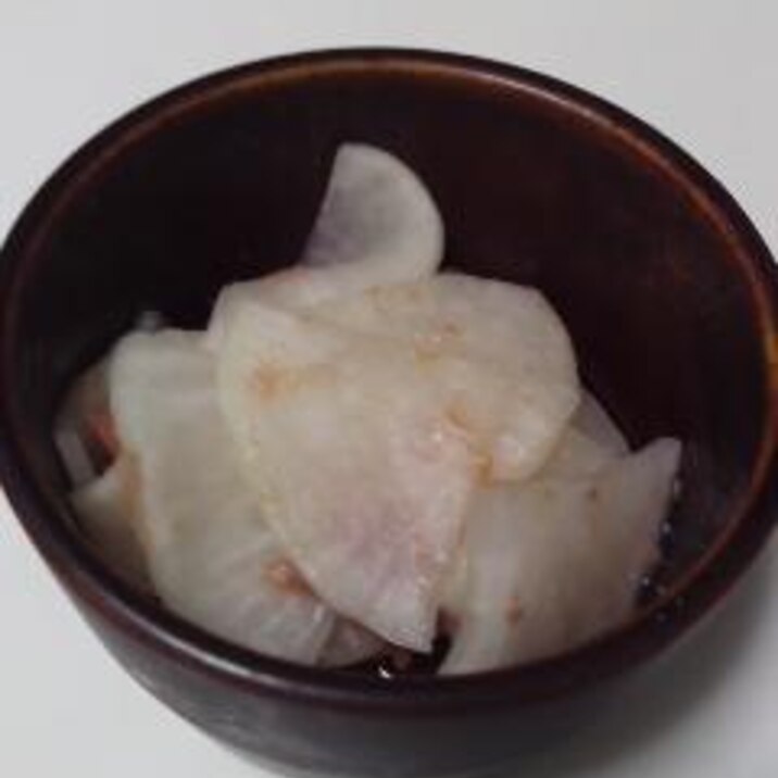 大根の箸休め(梅風味)